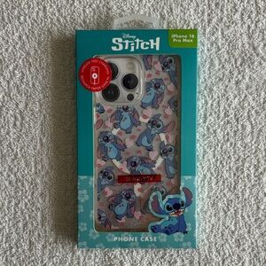 Disney Stitch iPhone 16 Pro Max Case Cover